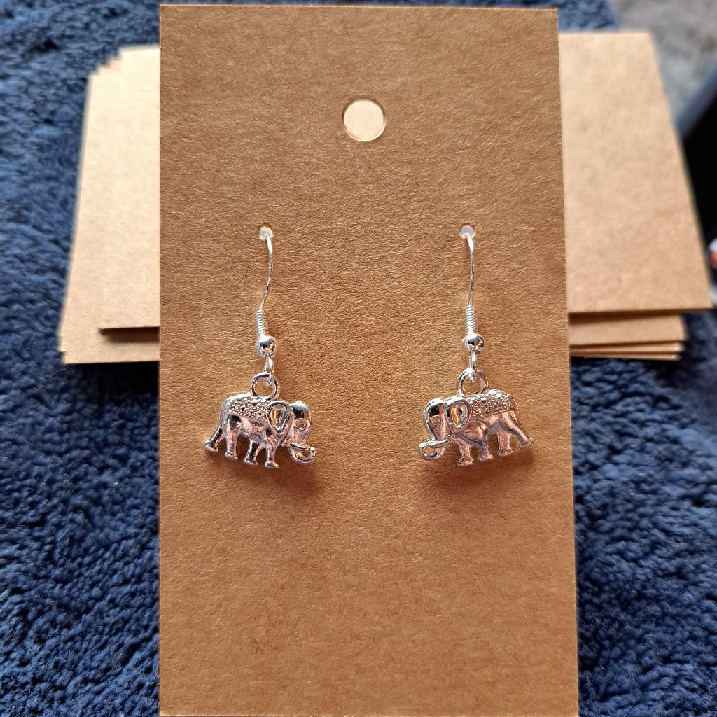Mini Elephant Earrings